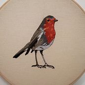 Mi Proyecto del curso: Pintar con hilo: técnicas de ilustración textil. Embroider project by Ana Martínez - 08.21.2019