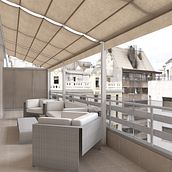 CGI Terraza Ein Projekt aus dem Bereich 3D, Digitale Architektur und 3-D-Modellierung von Miguel Nuñez Jimenez - 01.09.2013