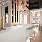 CGI Reforma restaurante Ein Projekt aus dem Bereich 3D, Digitale Architektur und 3-D-Modellierung von Miguel Nuñez Jimenez - 01.06.2015