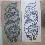 Mi Proyecto del curso: Tatuaje para principiantes. Character Animation project by zindel_dzr - 08.26.2019