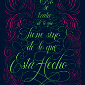 Lettering posters. Digital Illustration, Lettering, T, and pograph project by Héctor Tavera - 08.27.2019