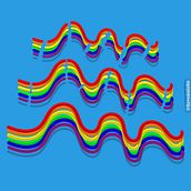 Art LGBT. Creativit, Drawing, Artistic Drawing, Graphic Design, Traditional illustration, and Digital Illustration project by Kevem Silva - 09.06.2019