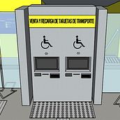 Proyecto para el rediseño de la estación de metro Campamento de Madrid. Un proyecto de Diseño de interiores de Lucía Gómez Pereira - 10.06.2019