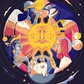 Estavez en lo que será. Poster Design, and Traditional illustration project by Sebastian Garcia - 08.28.2019