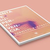 MANTA DE SUPERVIVENCIA // SURVIVAL BLANKET. Editorial Design project by Gonzalo García - 08.28.2019