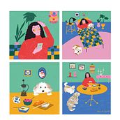 My project in Creation and Development of Graphic Novels course. Een project van Kinderillustratie van Melike Erkan - 31.08.2019