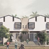 CASA DUPLEX. Arquitetura projeto de Ivan Silva Hernandez - 30.08.2019