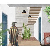 CASA F. Arquitetura projeto de Ivan Silva Hernandez - 18.06.2019