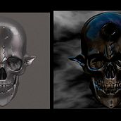 Calavera 3D. Projekt z dziedziny 3D użytkownika M Mar Martínez Oña - 30.08.2019