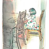 Cute kids illustrations  Ein Projekt aus dem Bereich Bildende Künste, Kreativität, Zeichnung und Traditionelle Illustration von Laura Bayo - 31.08.2019