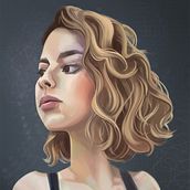 Character Painting . Un progetto di Character design, Illustrazione tradizionale e Illustrazione digitale di Érika Casab - 03.09.2019