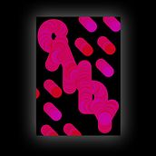 Candy tipography: Diseño tipográfico experimental con Processing. T, and pograph project by Eneritz Burgoa - 01.05.2020