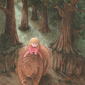 EL BOSQUE DE TUS MIEDOS. Un projet de Illustration jeunesse de Marina Beltrán Corbí - 20.06.2017
