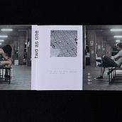 two as one — Fanzine fotográfico. Cop, writing, Creativit, Art Direction, Design, Product Design, Editorial Design, Graphic Design, Photograph, Fine-Art Photograph, and Design Management project by Rubén C. Martín - 07.13.2019