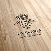 OVINERIA - braceria&wine . % Marta Jarauta Martínez tarafından hazırlanan Markalaşma ve Kimlik projesi - 09.04.2019