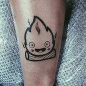 calcifer "El castillo ambulante". Tattoo Design project by supermaritobross - 09.05.2019