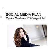 Mi Proyecto del curso: Estrategia de comunicación para redes sociales Malú. Un progetto di Musica di SIDN S.L. - 22.10.2019