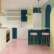 Mi Proyecto del curso: Iniciación al diseño de interiores. 3D, Decoration, and Design project by dinamica_estudio - 09.05.2019