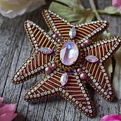 Broche Medalla. Embroider project by Helena Krol - 09.05.2019