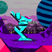  No man's land, just mechs. Pixel Art project by miloescorcia - 09.06.2019