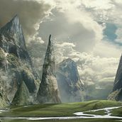 Mi Proyecto del curso: Matte Painting: creando mundos fotorrealistas. Un progetto di Arte concettuale di andreazubi - 16.03.2020