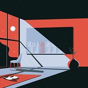 Madrugada. Un progetto di Illustrazione digitale di Daniel Meza - 07.09.2019