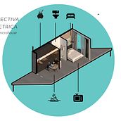 LARVA microhouse  . animație 3D, Arhitectură, Arhitectura digitală și Arhitectură de interior de lilianas_valdo - 08.07.2019