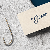 El Güero. Restaurante de mariscos ubicado en Pto. Nuevo, Ensenada.. Art Direction, Logo Design, and Lettering project by Adrian Orozco - 03.21.2019