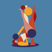Balance. Traditional illustration, and Digital Illustration project by Alejandra Ballesteros - 09.08.2019