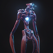 Núcleo. 3D Character Design project by Antar Castro - 09.09.2019