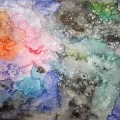Proyecto final de Técnicas modernas de acuarela. Un progetto di Pittura ad acquerello di elenam_mr - 09.09.2019