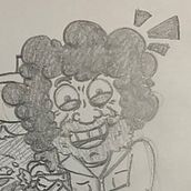 Bob ross . Pencil Drawing, Traditional illustration, and Drawing project by Valeria Moreno Mendoza - 09.10.2019