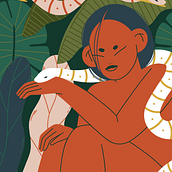 Serpentígera. Digital Illustration project by Caltz - 02.15.2019