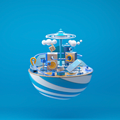 At&t México. 3D, 3D Animation, Advertising, and Art Direction project by José Martín Ramírez Carrasco - 09.10.2019