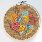 Mi Proyecto del curso: Bordado creativo: revolución a puntadas Ein Projekt aus dem Bereich Stickerei von gutierrez_moreda - 10.09.2019