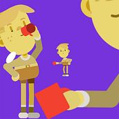 Niño Bebiendo. 2D Animation, and Character Animation project by Miguel Dipietri - 09.11.2019