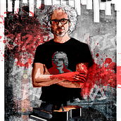 Music saved my life. . Arahan Seni, Desain Grafis & Ilustrasi Digital proyek oleh David De Stijl - 09.11.2019