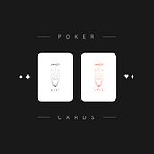 Poker Cards. Concept Art, Criatividade, Design, Design de produtos, e Design gráfico projeto de Héctor Quevedo Sosa - 12.09.2019