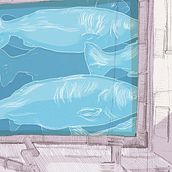 Como pez en el cielo // Ilustración. Proyecto personal. Pencil Drawing, Art Direction, Traditional illustration, and Digital Illustration project by Beatriz Arribas de Frutos - 09.12.2019