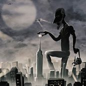 "Paseando por la avenida del Concept Art". Concept Art project by Raúl sunn - 09.25.2019