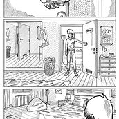 My project in Pencil Drawing for Superhero Comics course. Comic project by Fabricio Andrade - 09.15.2019