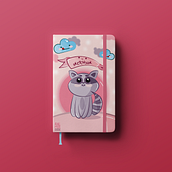 Agenda Kawaii. Un progetto di Illustrazione tradizionale di Katiita Dobronski - 16.09.2019