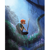 Ellie and the Dreamweaver. Concept Art, Traditional illustration, and Digital Illustration project by Beatriz Mello - 01.10.2018