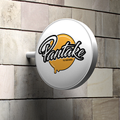 Diseño de Identidad Corporativa: Pantake. Tortitas para llevar. Un projet de Br et ing et identité de Alba Castillo - 09.03.2018