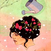 Mi Proyecto del curso: Pensamento. Digital Illustration project by Ionara Passos - 09.17.2019