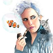 Mi Proyecto del curso: Retrato ilustrado en acuarela. Drawing, and Traditional illustration project by Lucía Alcalá - 09.17.2019