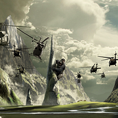 Mi Proyecto del curso: Matte Painting: creando mundos fotorrealistas. Photo Retouching project by Carlos Andrés Duque Flórez - 09.16.2019