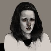 Bella is crying. Artes plásticas, Desenho, Desenho a lápis, Desenho artístico, Desenho de retrato, Desenho realista, Ilustração tradicional e Ilustração digital projeto de Abril Cano Sanchez - 18.09.2019