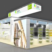 Diseño de stand DIPUTACIÓN DE JAEN- Ibercaza y Tierra Adentro 2019 -Jaen - Andalucía - España . % M. Mercedes Aramendia Ramos tarafından hazırlanan 3D, İç Mimarlık, Markalaşma ve Kimlik, Set Tasarımı, Ola, lar, Ve İnfografikler projesi - 09.18.2019