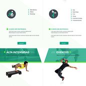 Web Fit Club. Web Development, and Web Design project by aitor burgui - 09.19.2019